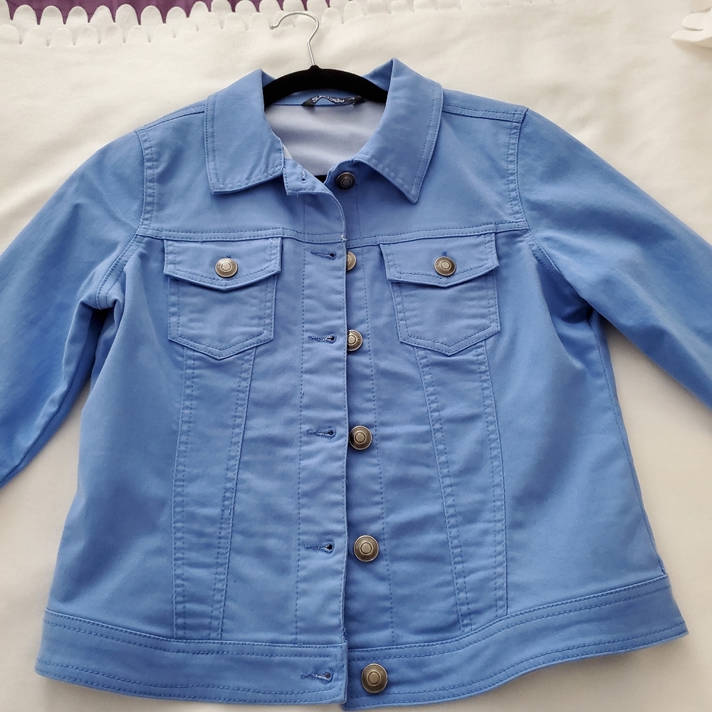 NWOT Suko jeans jacket light blue 💙
